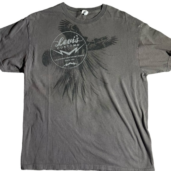279- XL DELTA PRO WEIGHT GRAY T-SHIRT 
GRAPHICS IN FRONT
ARMPIT TO ARMPI… - Picture 1 of 5